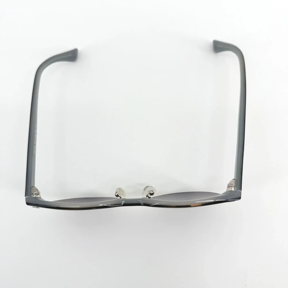 Carven Mens Gray Browline Retro Sunglasses 51-18-142 Modern Designer Fashion